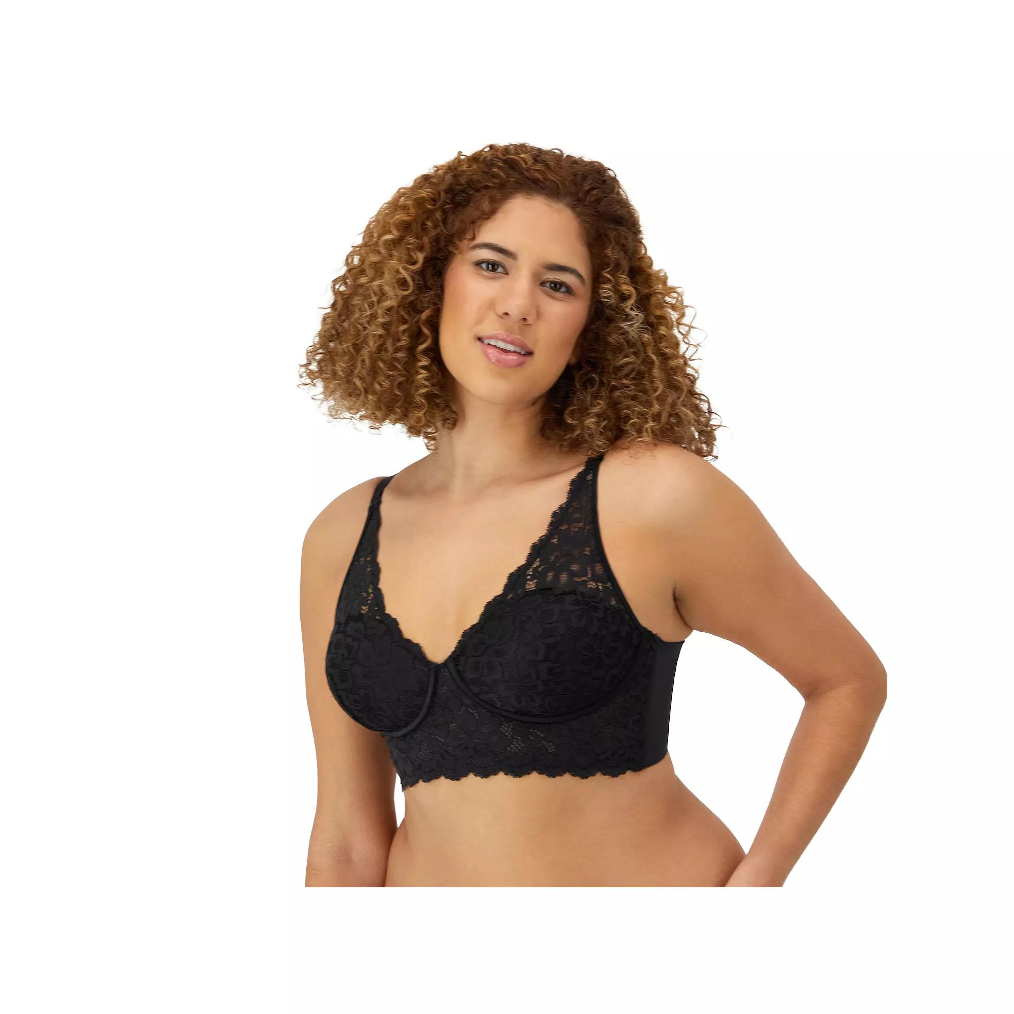 Maidenform® Lightly Lined Convertible Lace Bralette DM1188, Women's,  Product Image