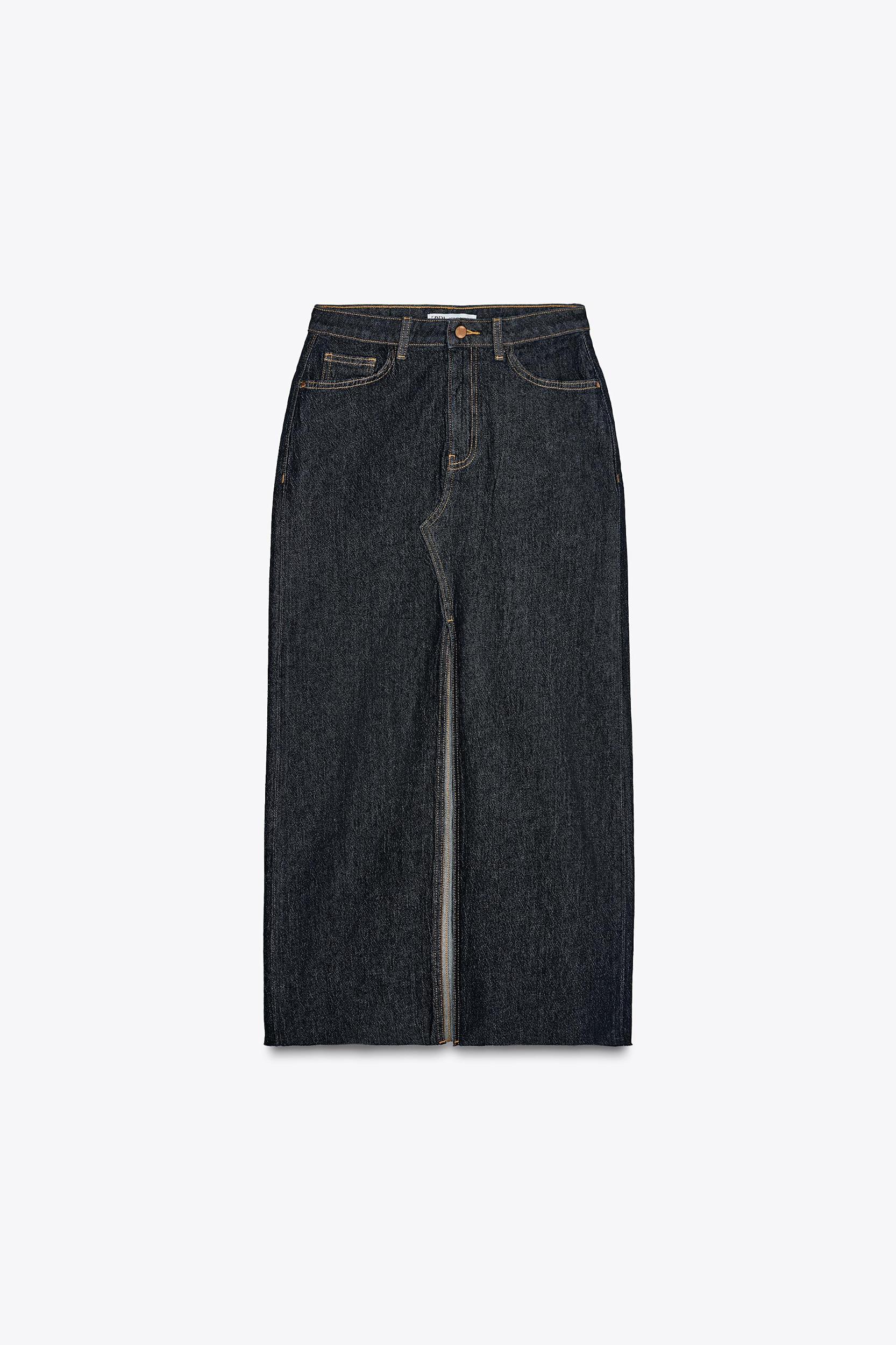 Z1975 DENIM MIDI SKIRT Product Image