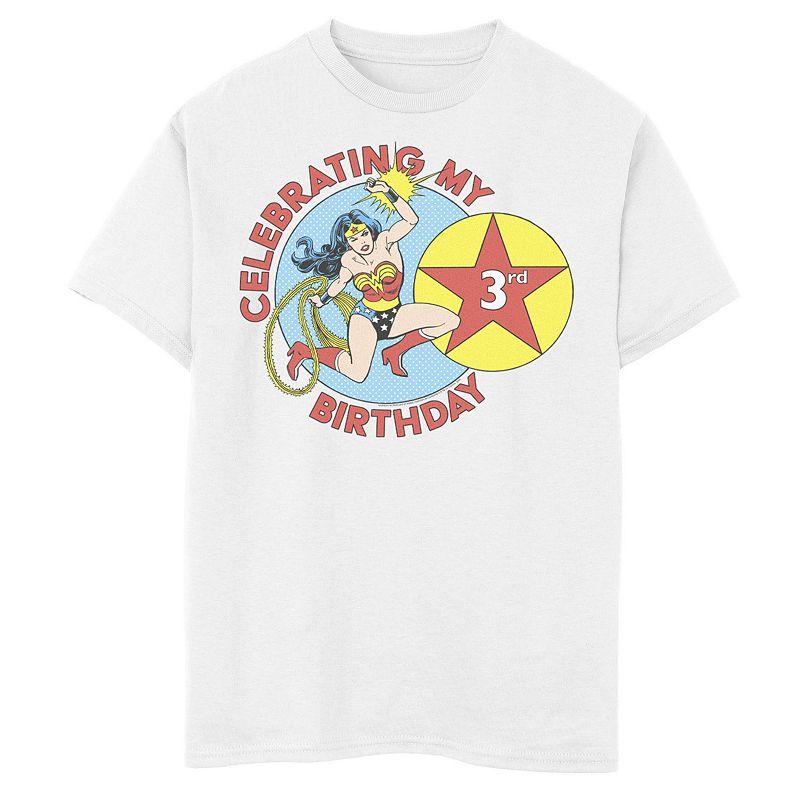 Boys 8-20 Wonder Woman 3rd Birthday Graphic Tee, Boy's,  Product Image