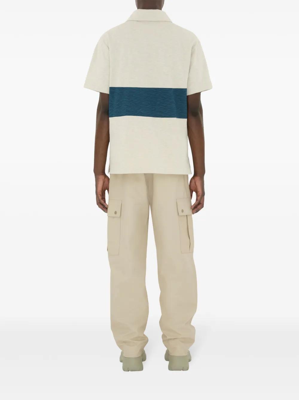 EKD striped polo shirt Product Image