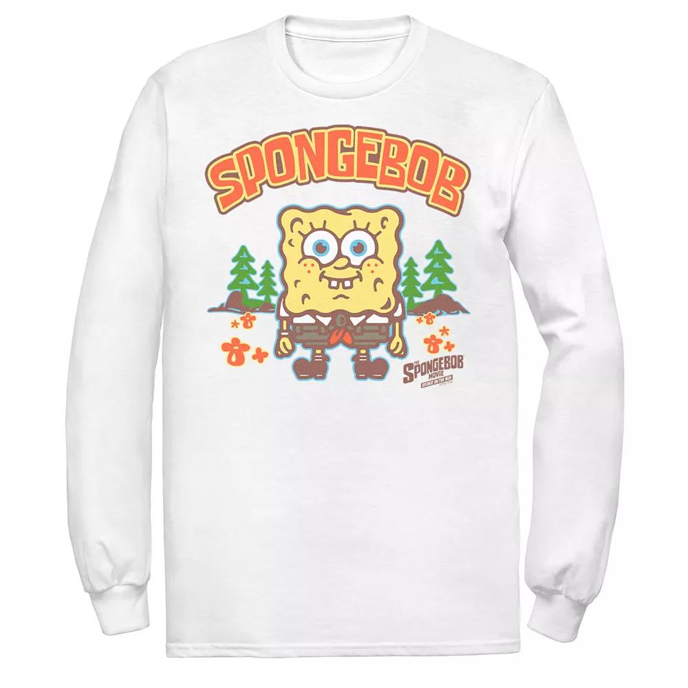 Men's Spongebob Movie Bubble Art Style Tee,  Product Image