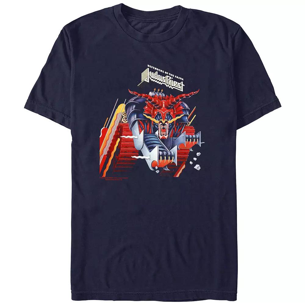 Men's Judas Priest Defenders Of The Fait Graphic Tee,  Product Image