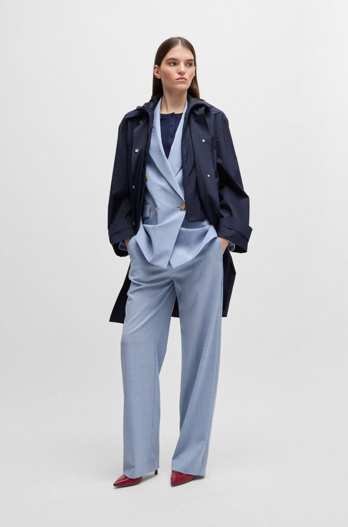 Water-repellent jacket with detachable fleece inner Product Image