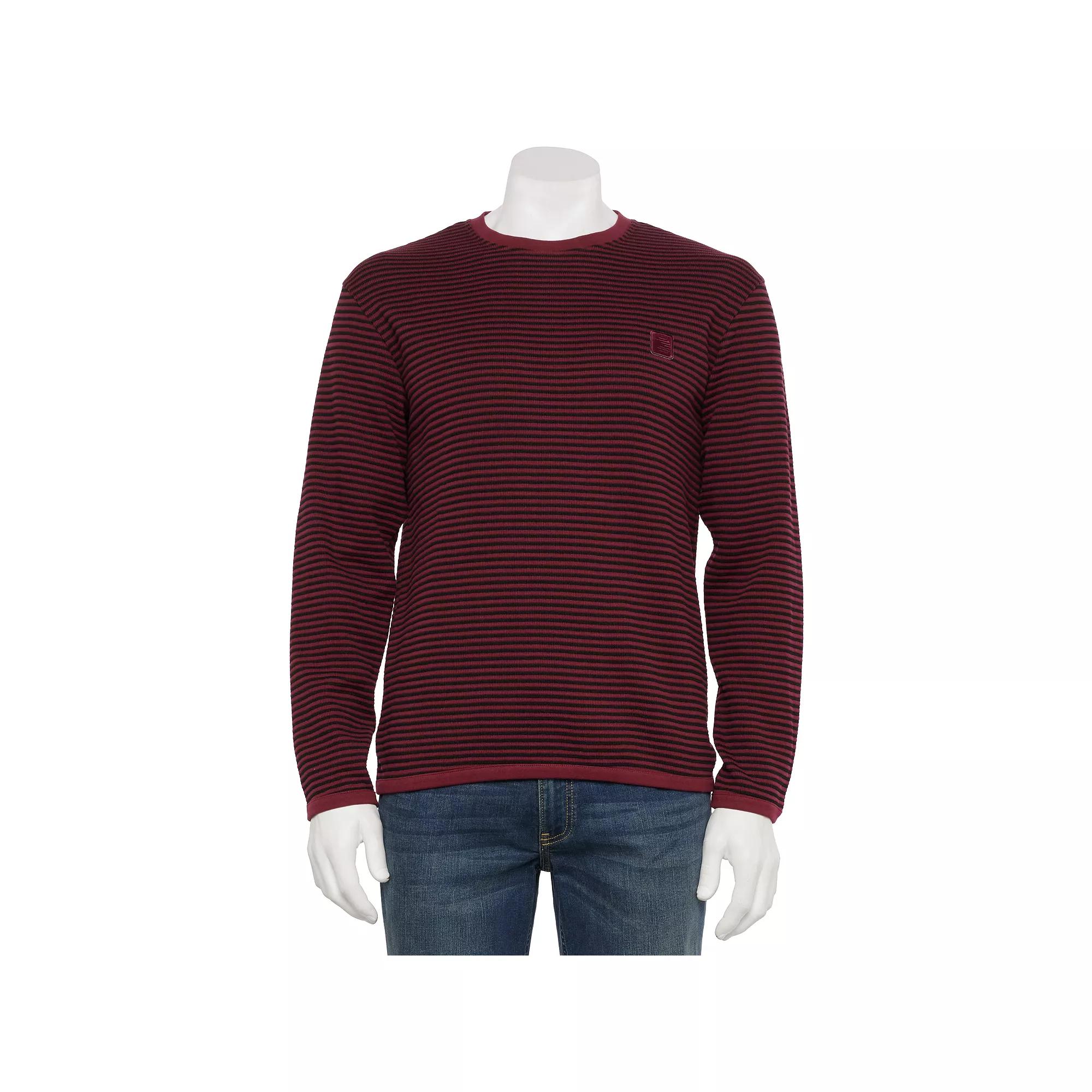 Men's Laguna Long Sleeve Waffle Knit Tee, Size: Large, Blue Product Image