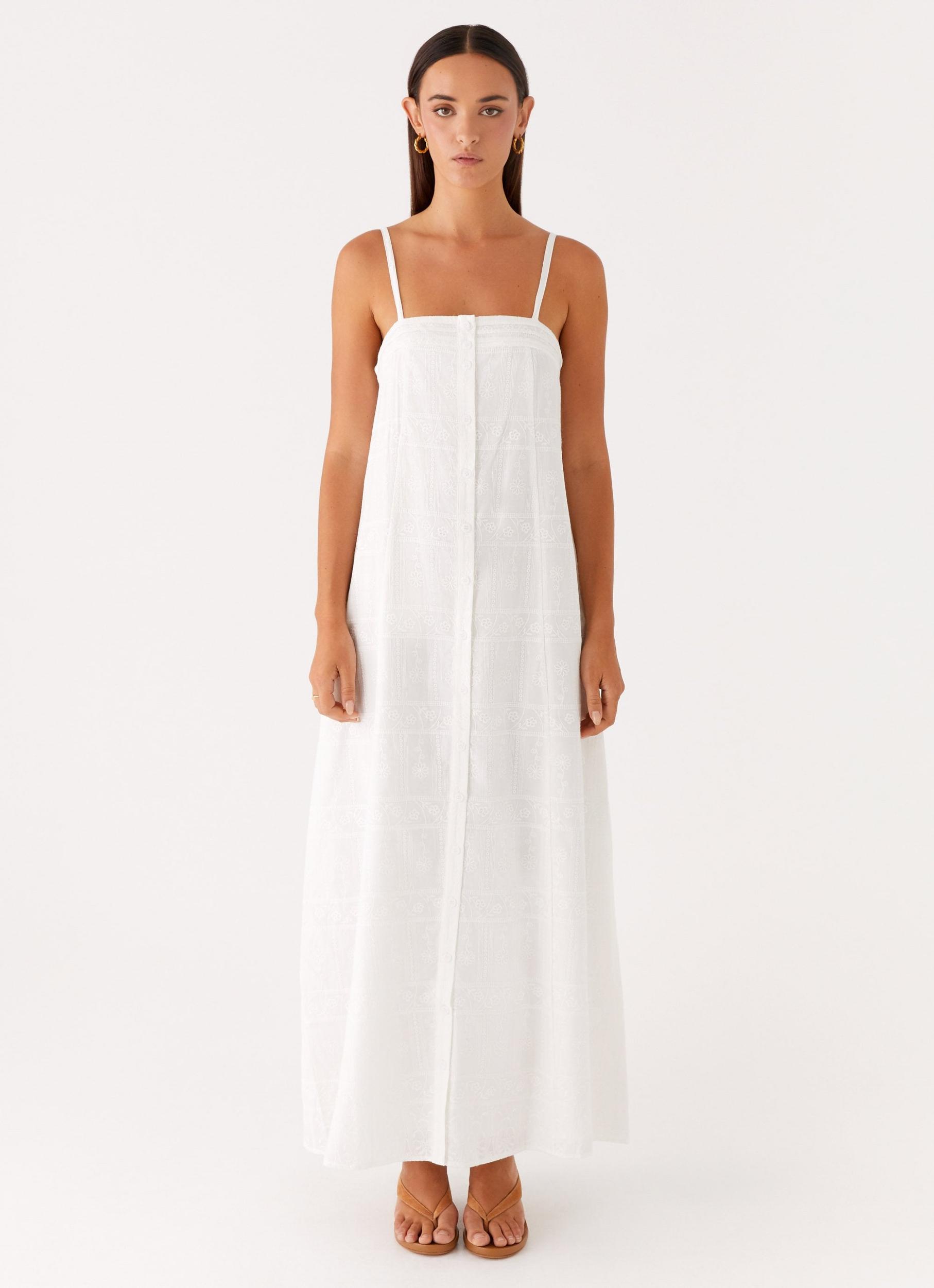 Cole Maxi Dress - White Product Image