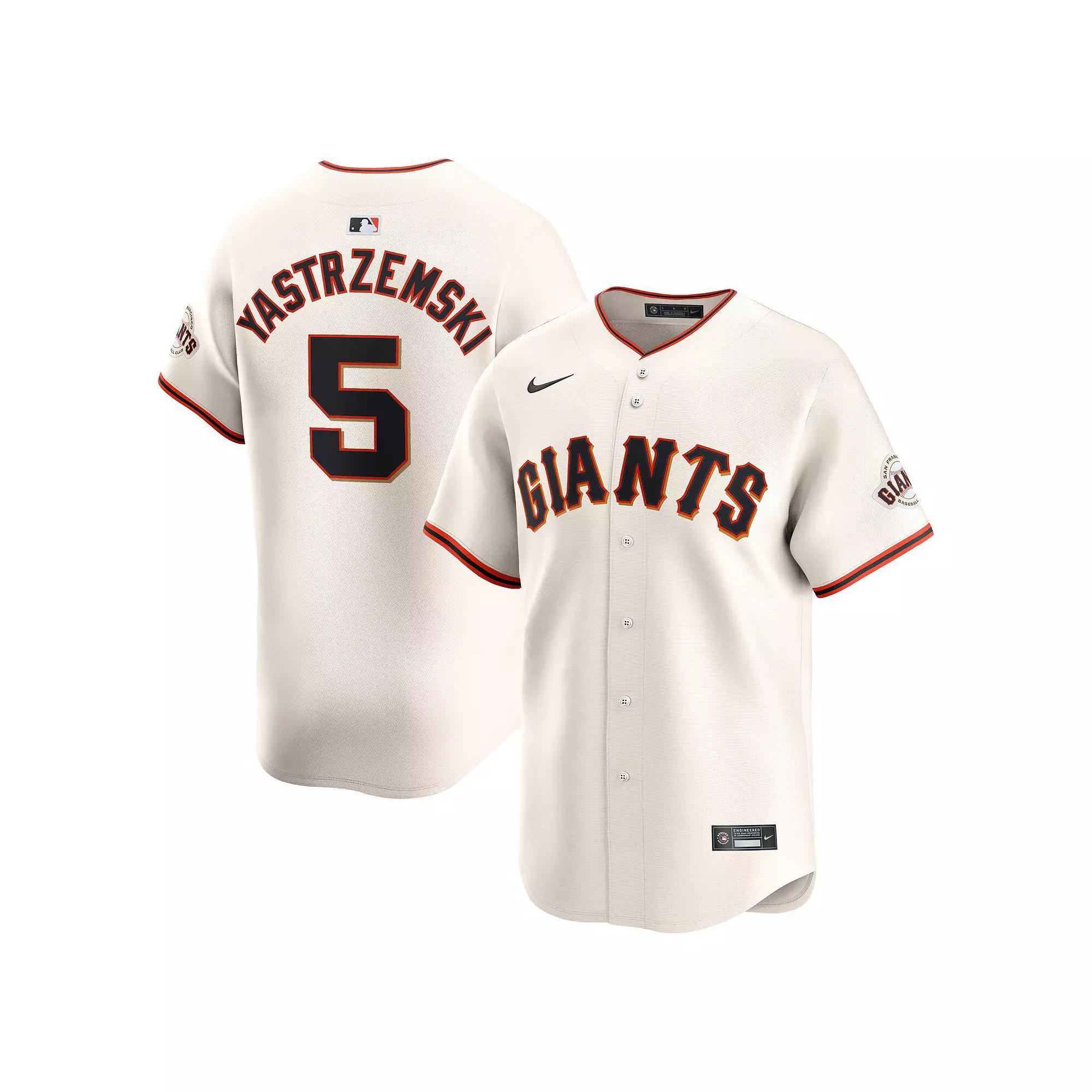 Men's Nike Mike Yastrzemski Cream San Francisco Giants Home Limited Player Jersey, Size: Large, Beige Product Image