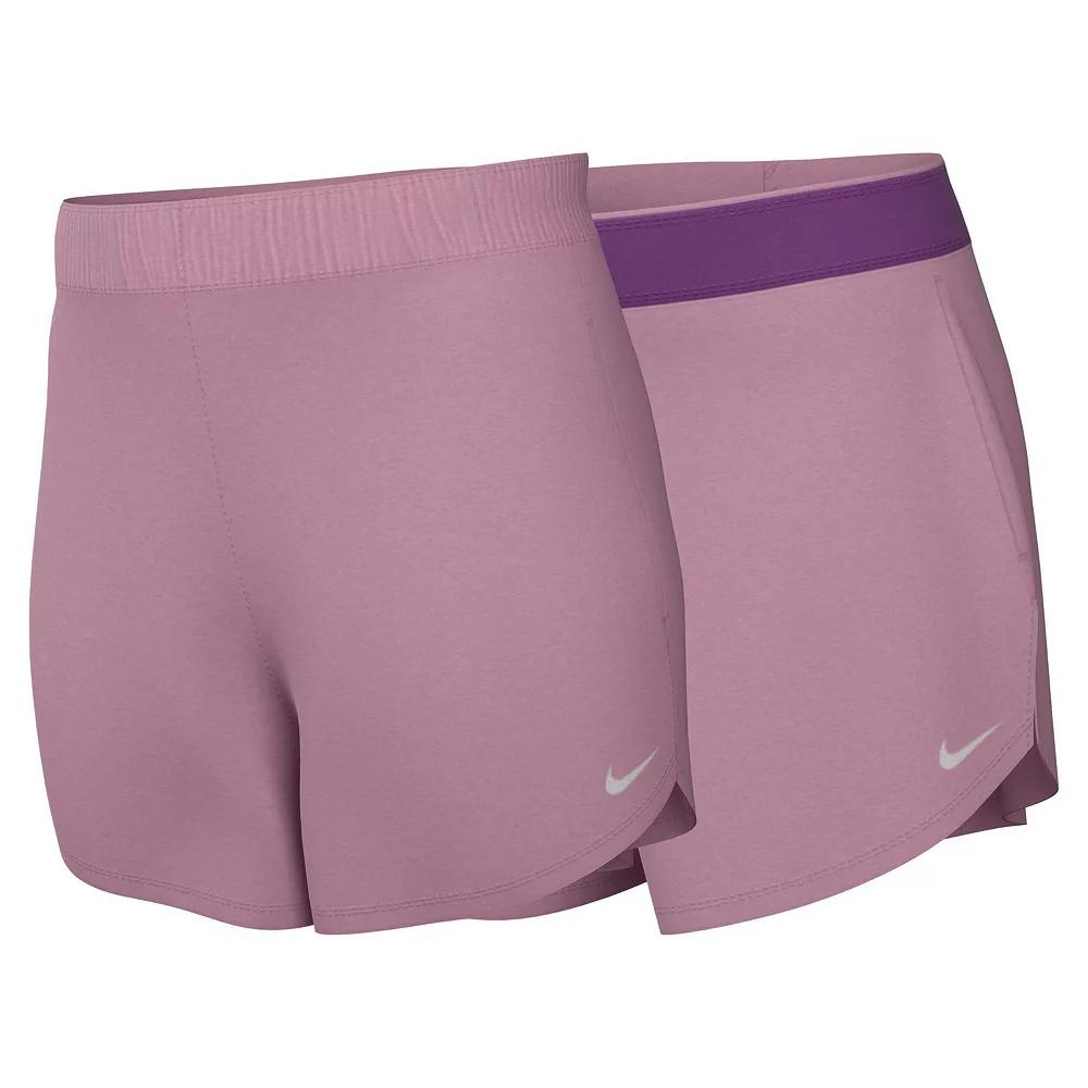 Plus Size Nike Dri-FIT Attack Shorts, Women's, Size: 2XL, Elemental Pink Product Image