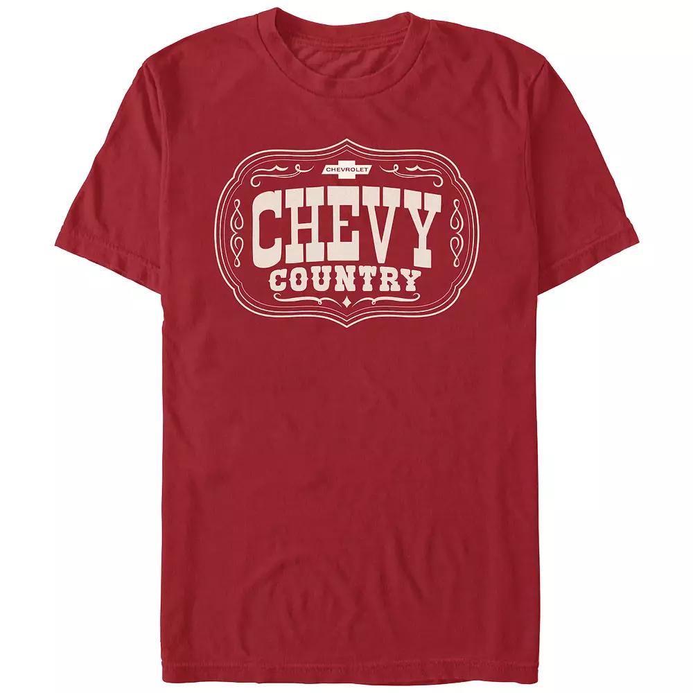 Men's Chevrolet Chevy Country Badge Graphic Tee,  Product Image