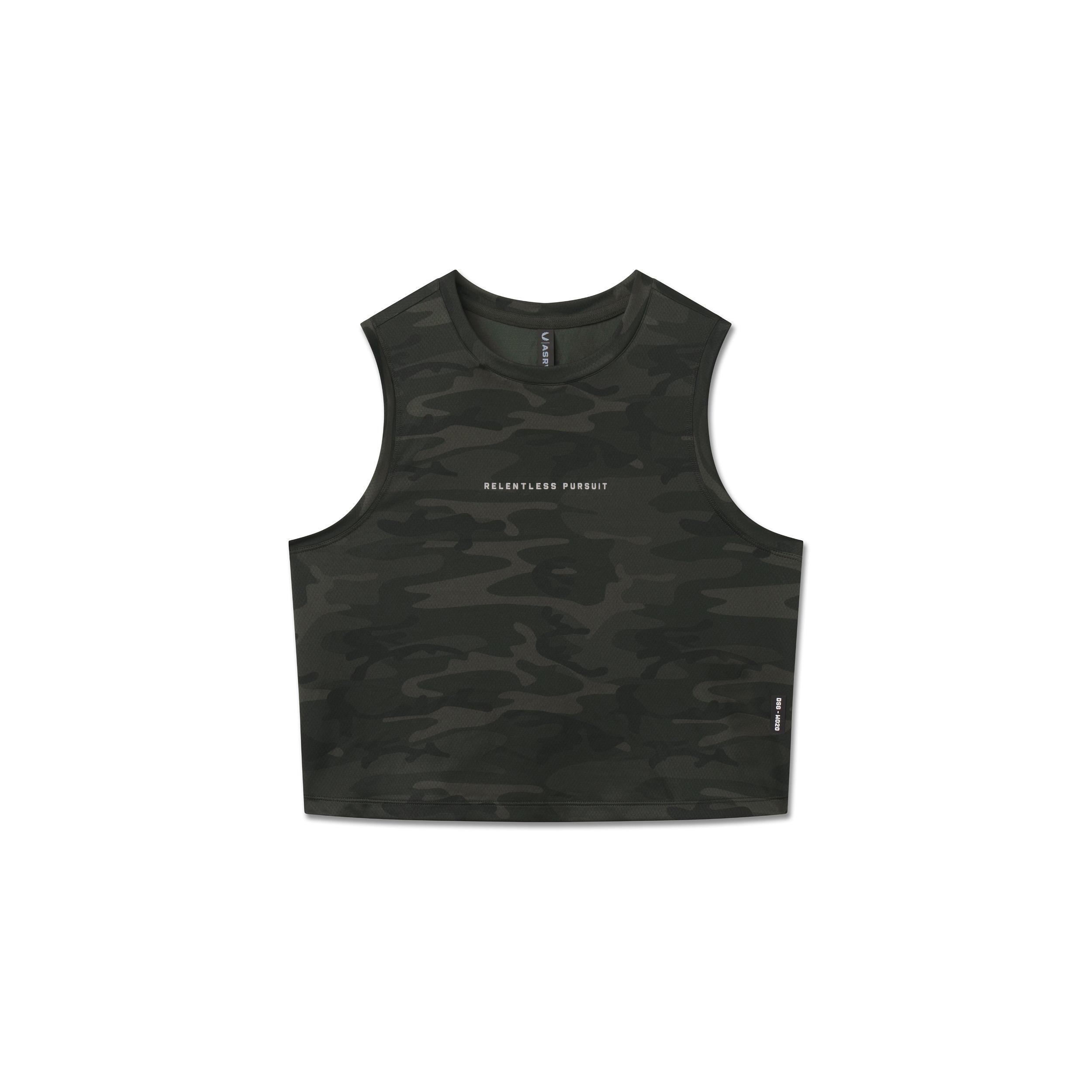 W020. AeroSilver® Tank Top - Dark Camo "RP" Product Image