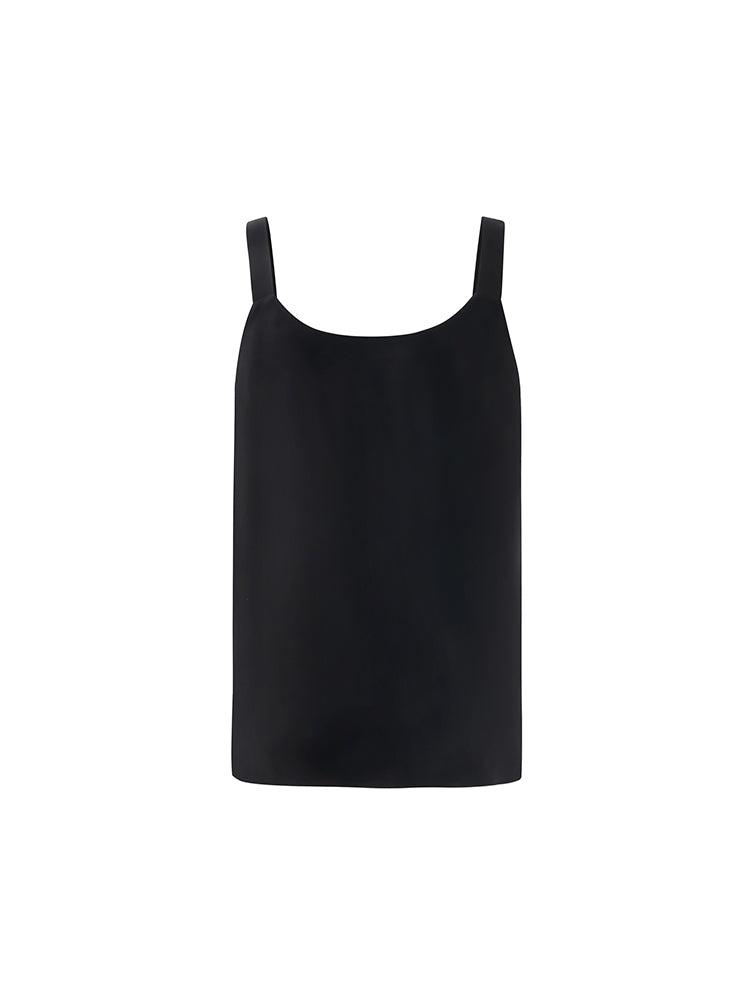 Triacetate U-Neck Women Tank Top Product Image