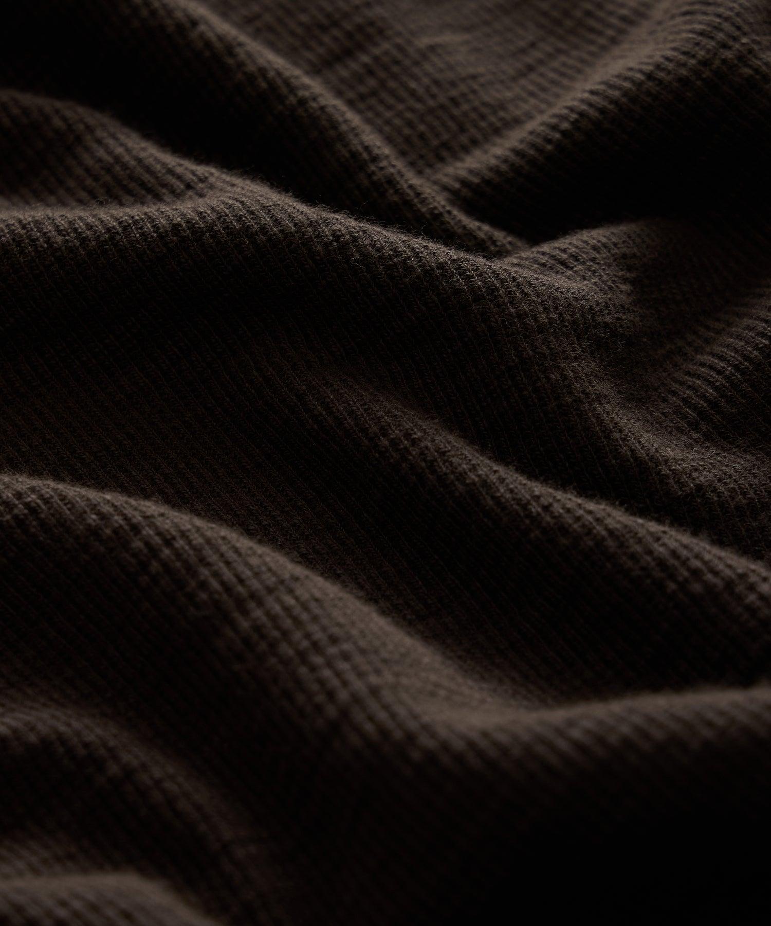 Lightweight Mini Waffle Henley Product Image