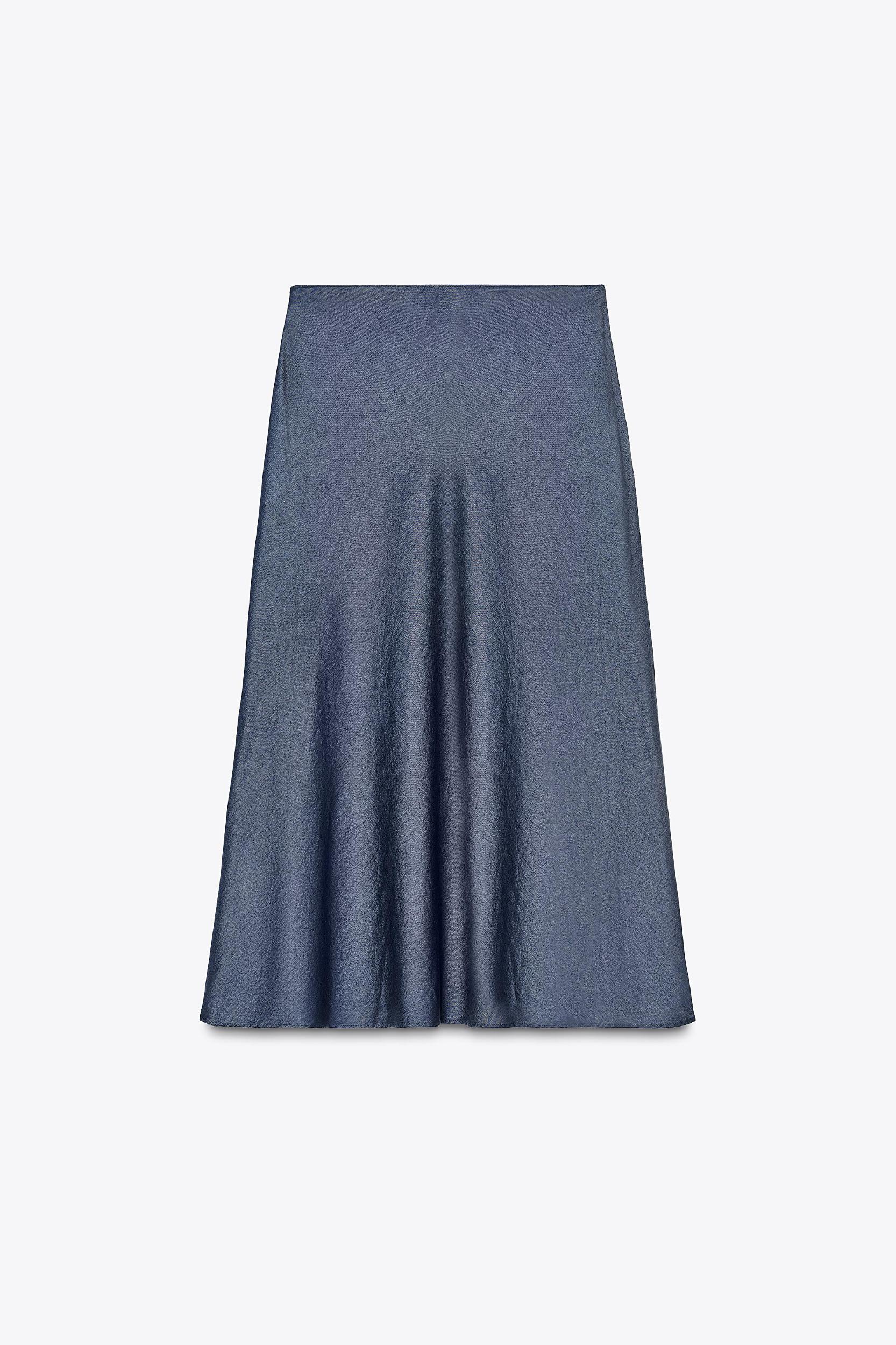 FLOWY MIDI SKIRT Product Image