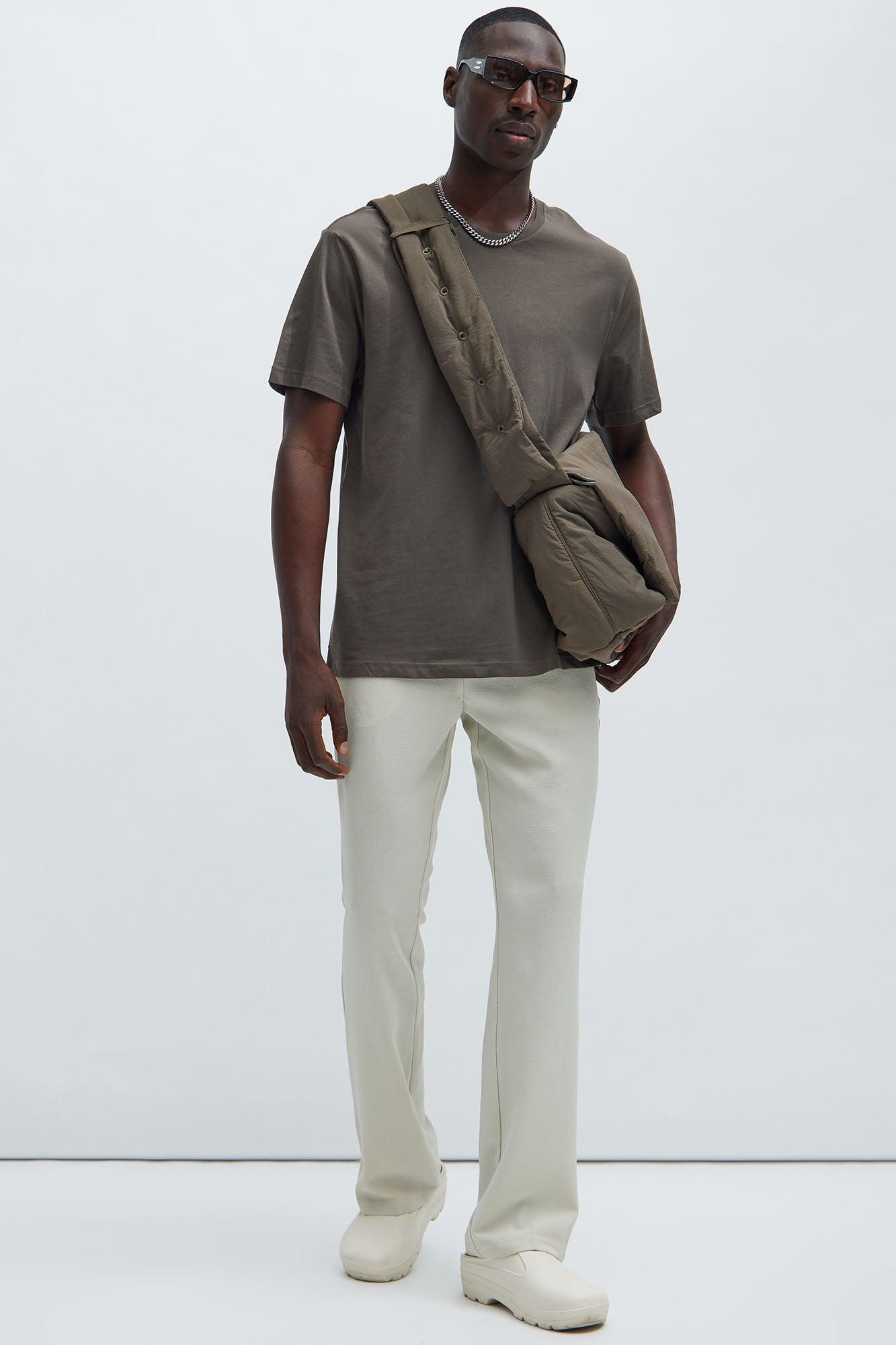 Essential Short Sleeve Crew Tee - Olive Product Image