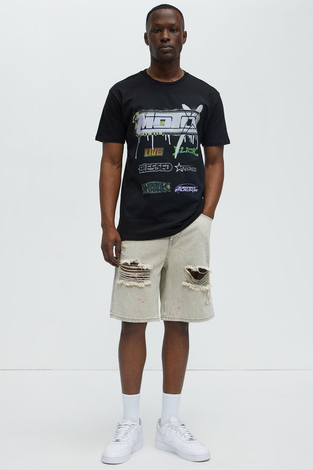 Moto X Short Sleeve Tee - Black Product Image