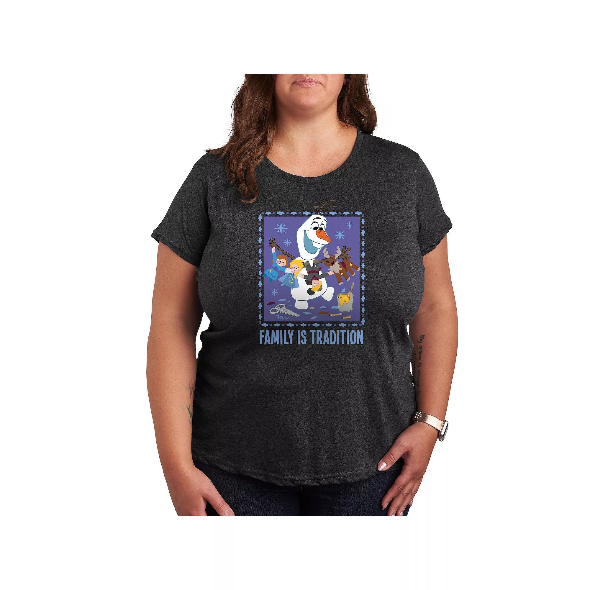 Disney's Frozen 2 Plus Tradition Graphic Tee, Women's,  Product Image