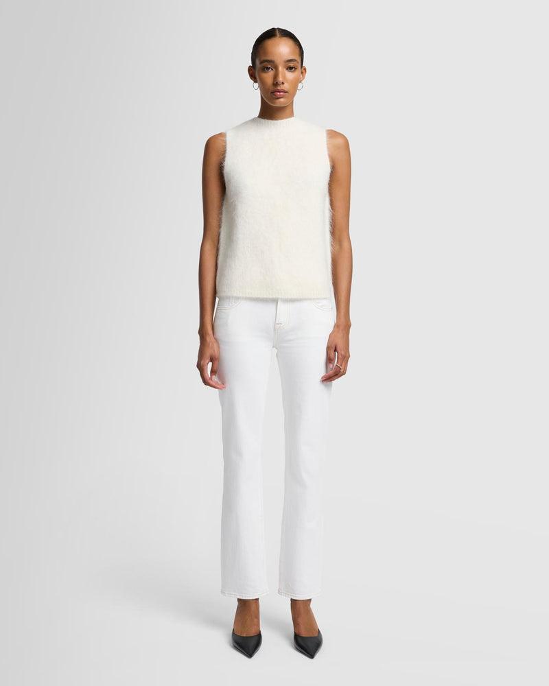 Sleeveless Alpaca Blend Sweater Product Image