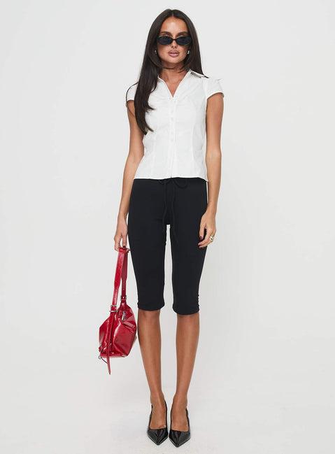 Arianwyn Short Sleeve Shirt White Product Image