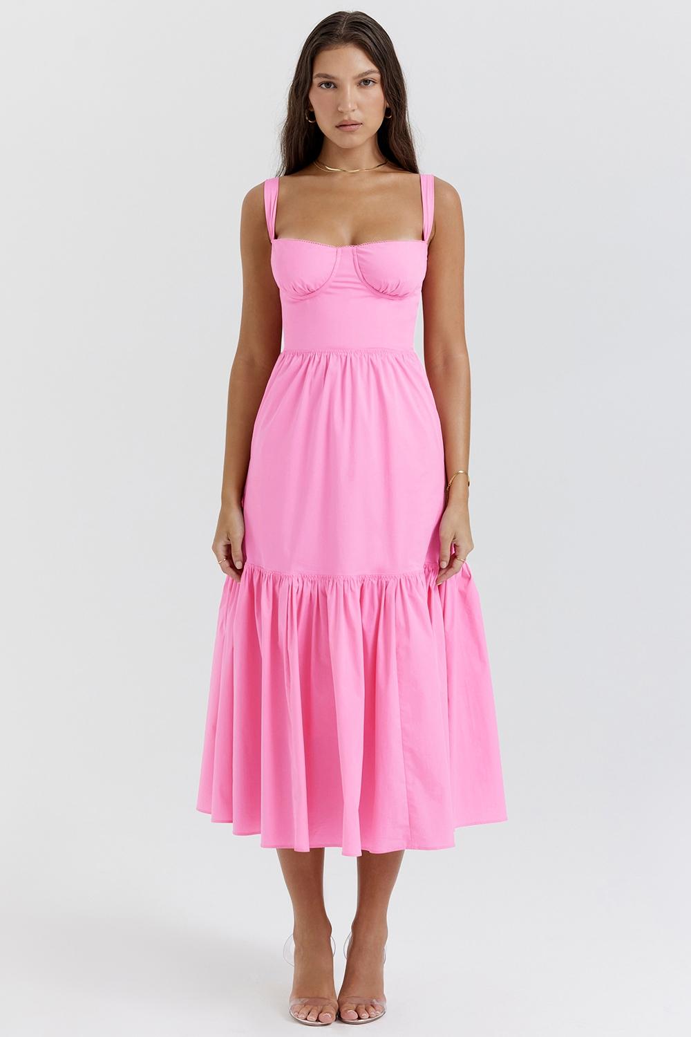 Elia  french pink midi sundress Product Image