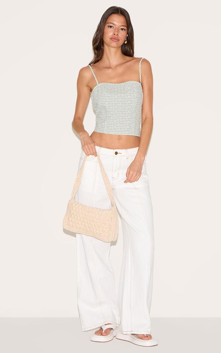 Sage Broderie Cami Product Image