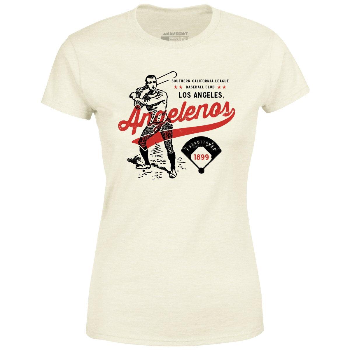Los Angeles Angelenos - California - Vintage Defunct Baseball Teams - Women's T-Shirt Female Product Image
