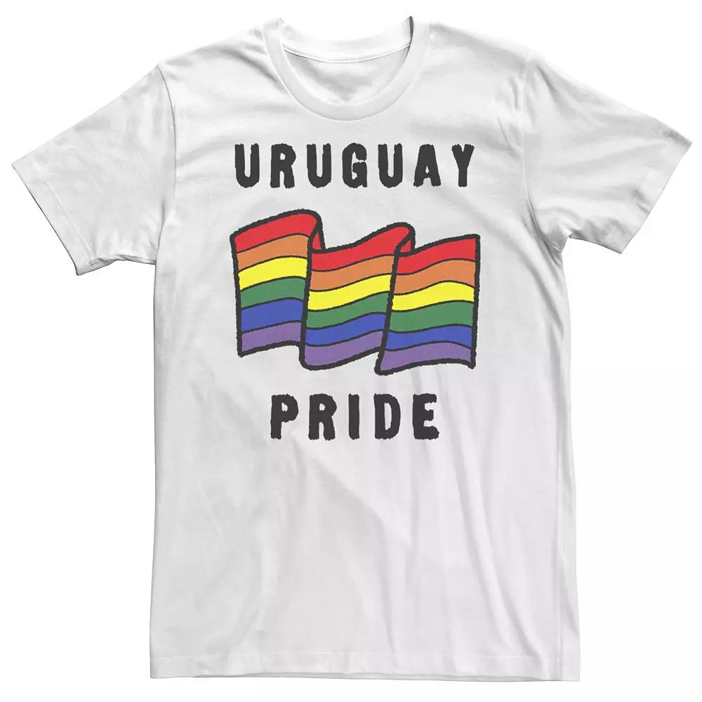 Big & Tall Fifth Sun Uruguay Pride Sketched Flag Tee, Men's,  Product Image