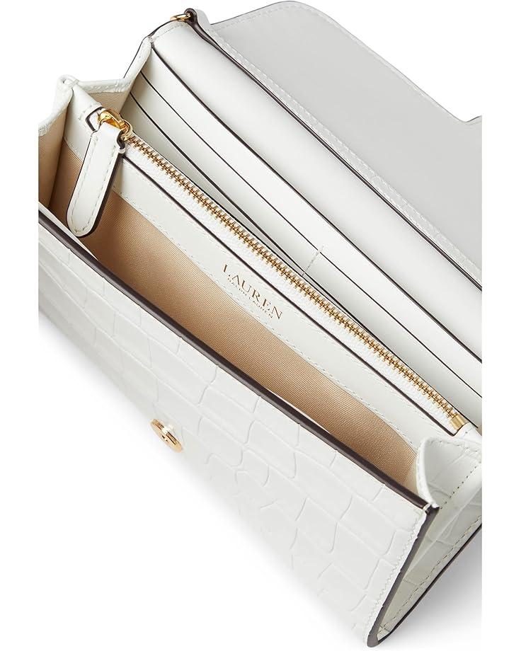 Lauren Ralph Lauren Croc-embossed Medium Adair Crossbody Product Image