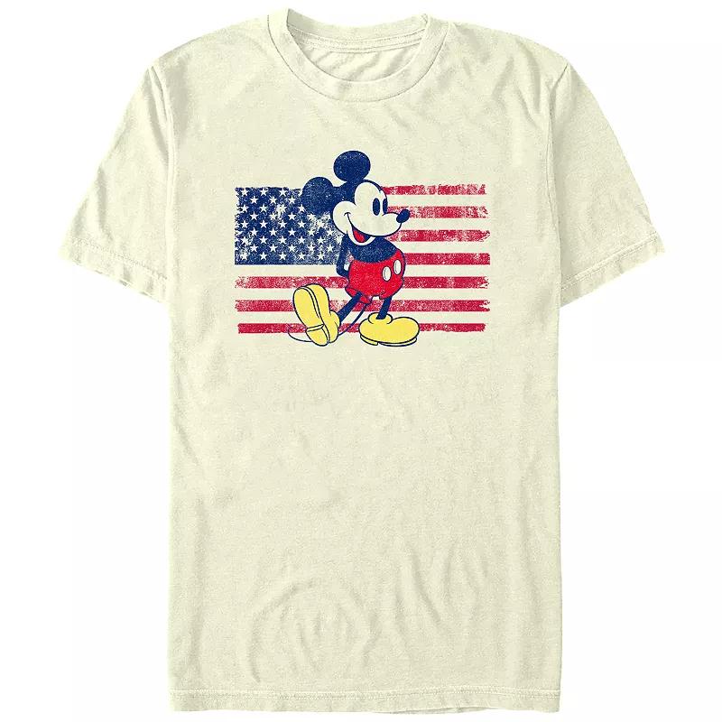 Disney's Mickey Mouse Men's USA Flag Graphic Tee,  Product Image
