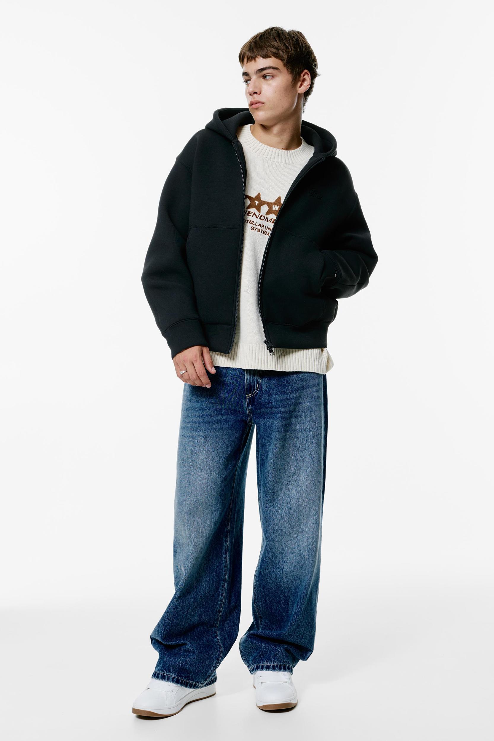 STWD hooded jacket with zip Product Image