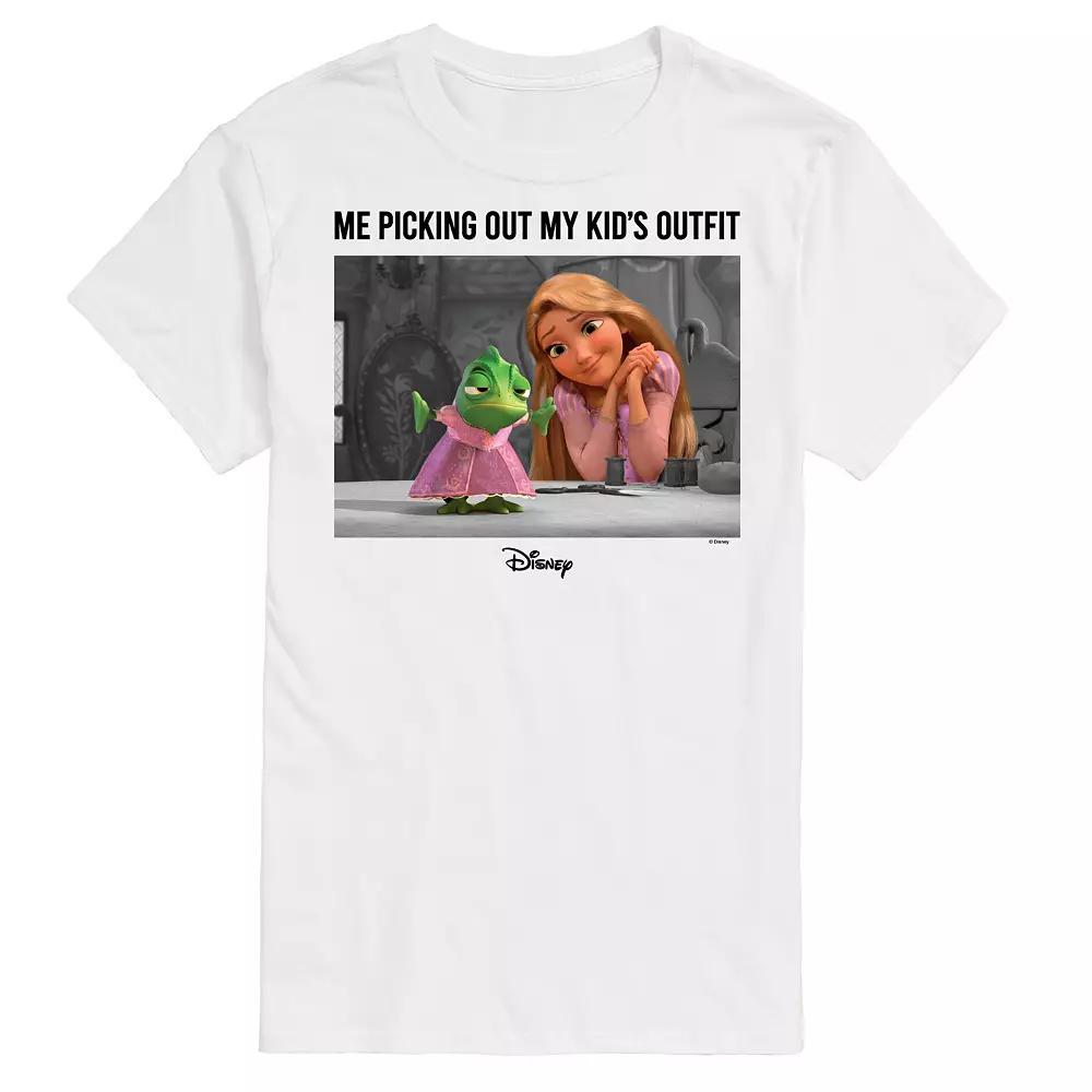 Disney Princess Big & Tall Picking Out Kids Outfit Graphic Tee, Men's,  Product Image