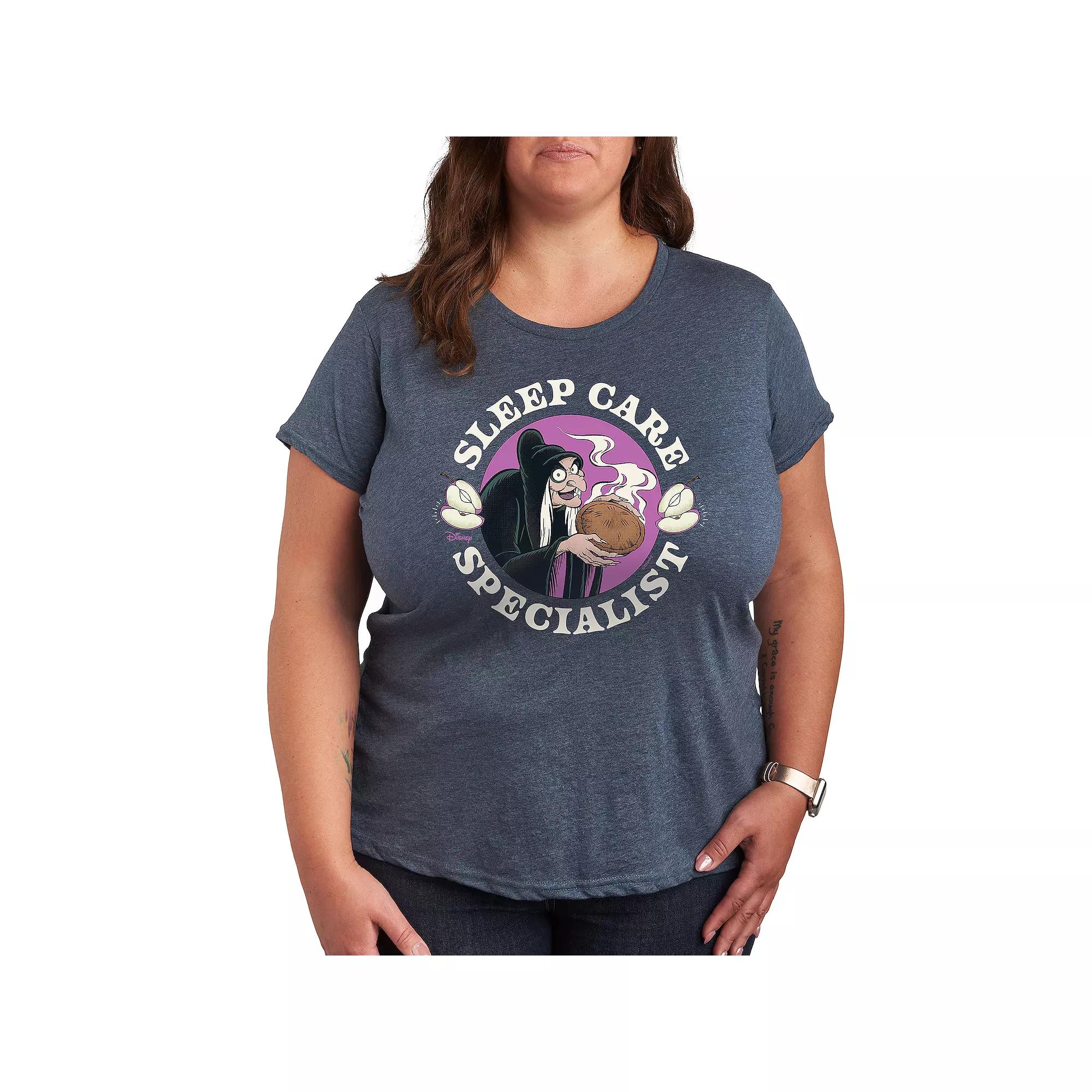 Disney's Villains Sleep Care Plus Graphic Tee, Women's,  Product Image