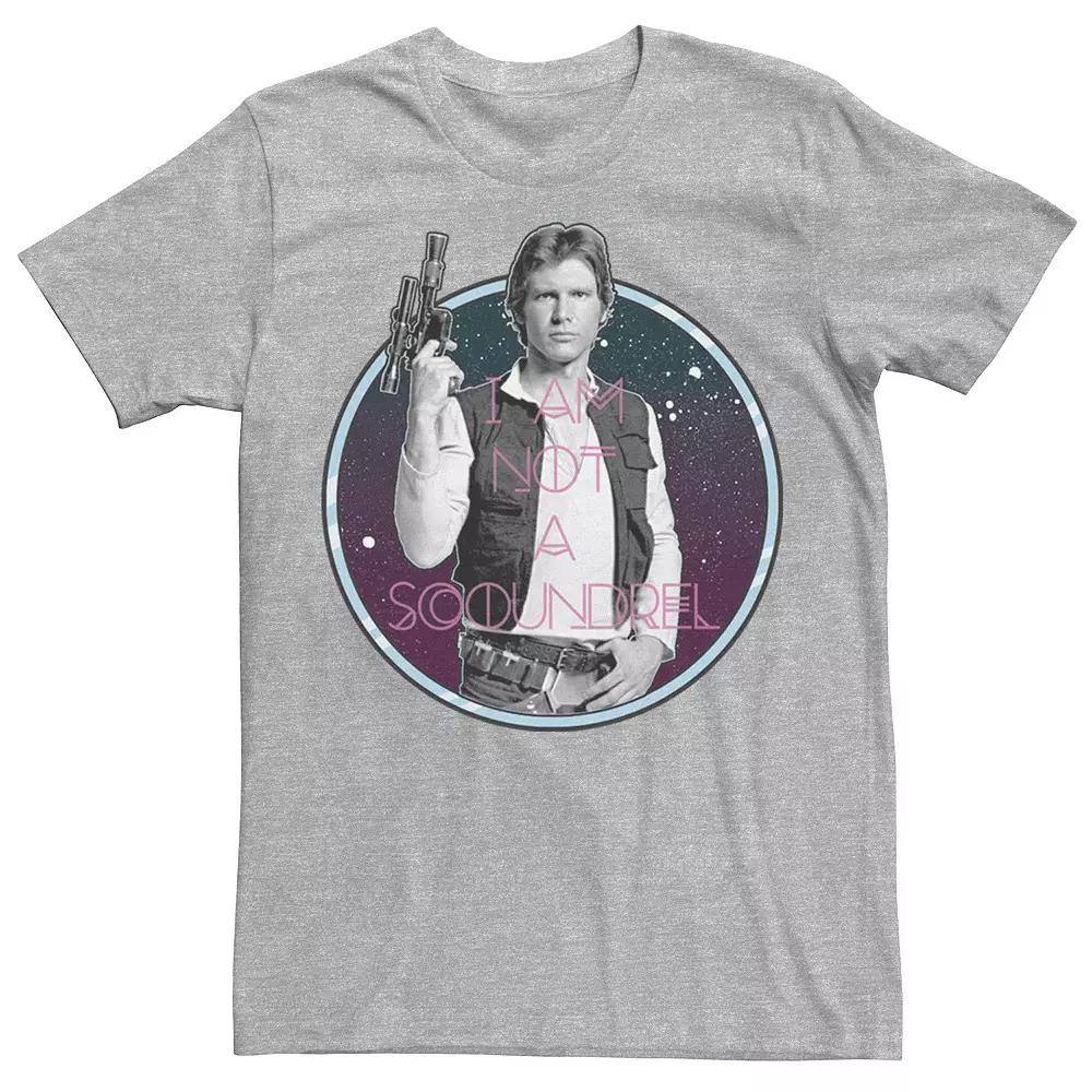 Men's Star Wars Han Solo Not a Scoundrel Classic Pose Tee,  Product Image