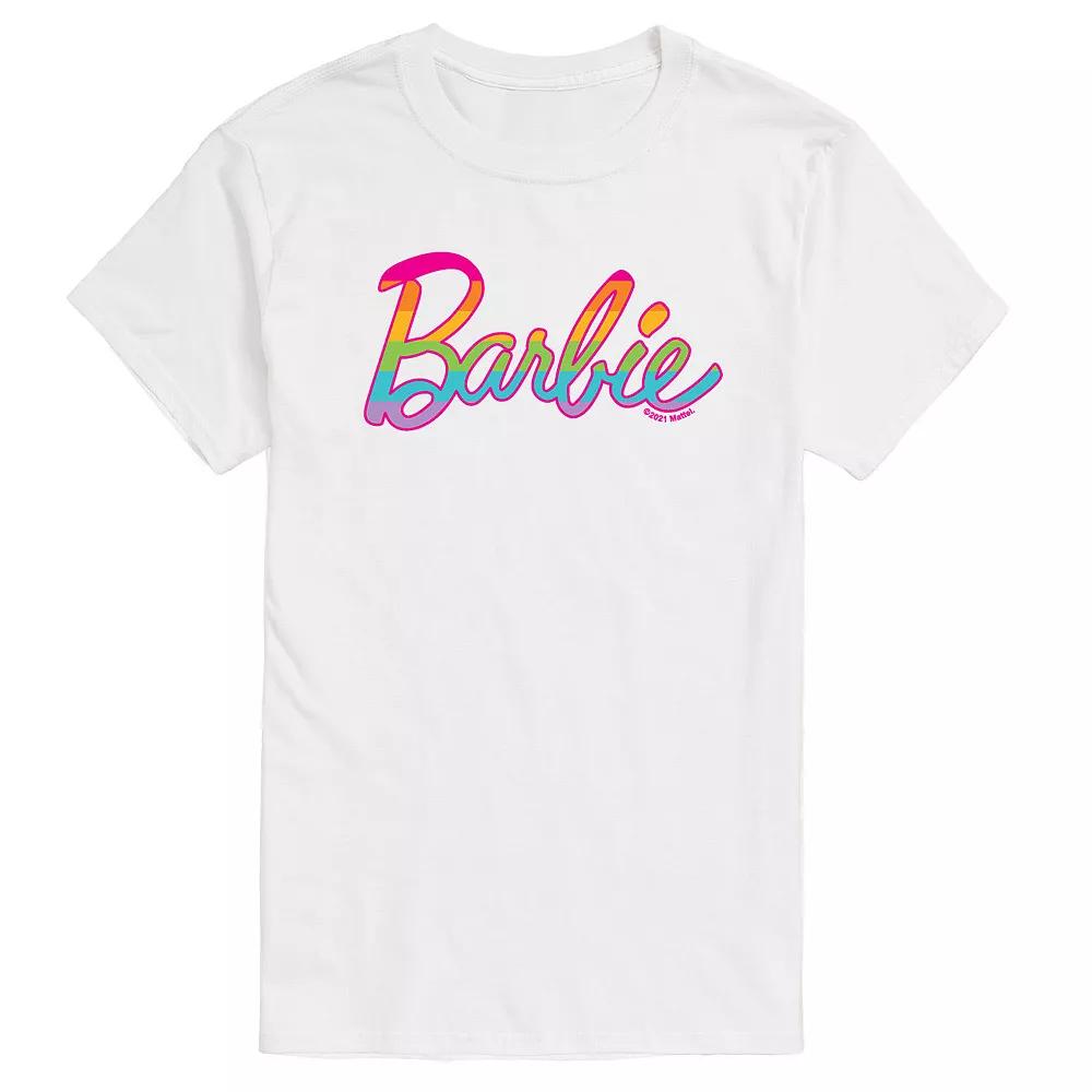 Men's Barbie Pride Rainbow Tee,  Product Image