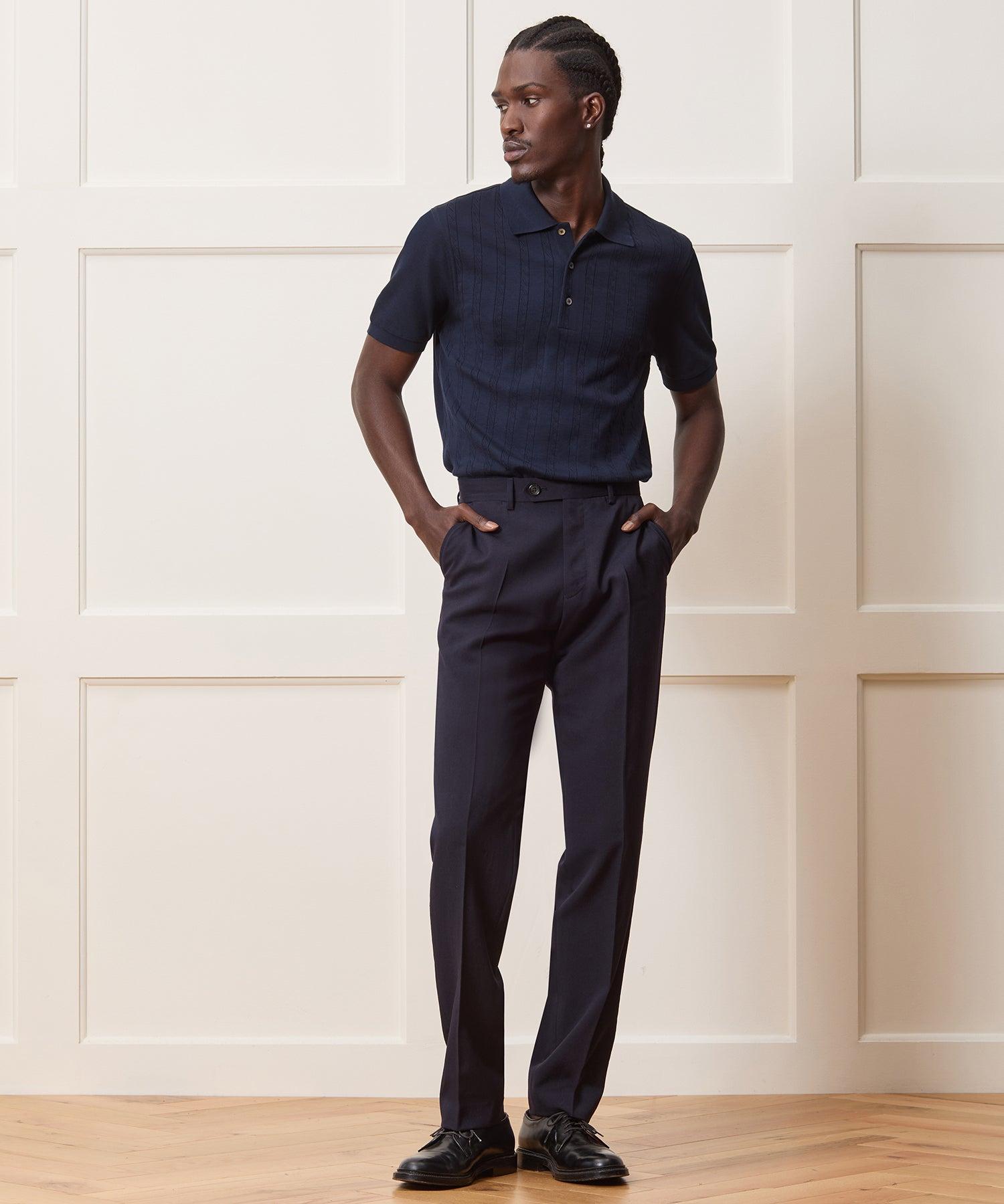 Cotton Cable Polo Product Image