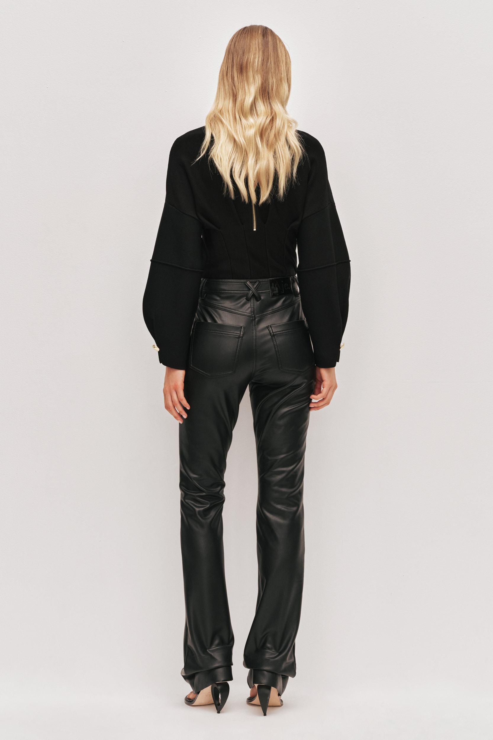 Elodie Bootleg Pant-BLACK / 6 Product Image