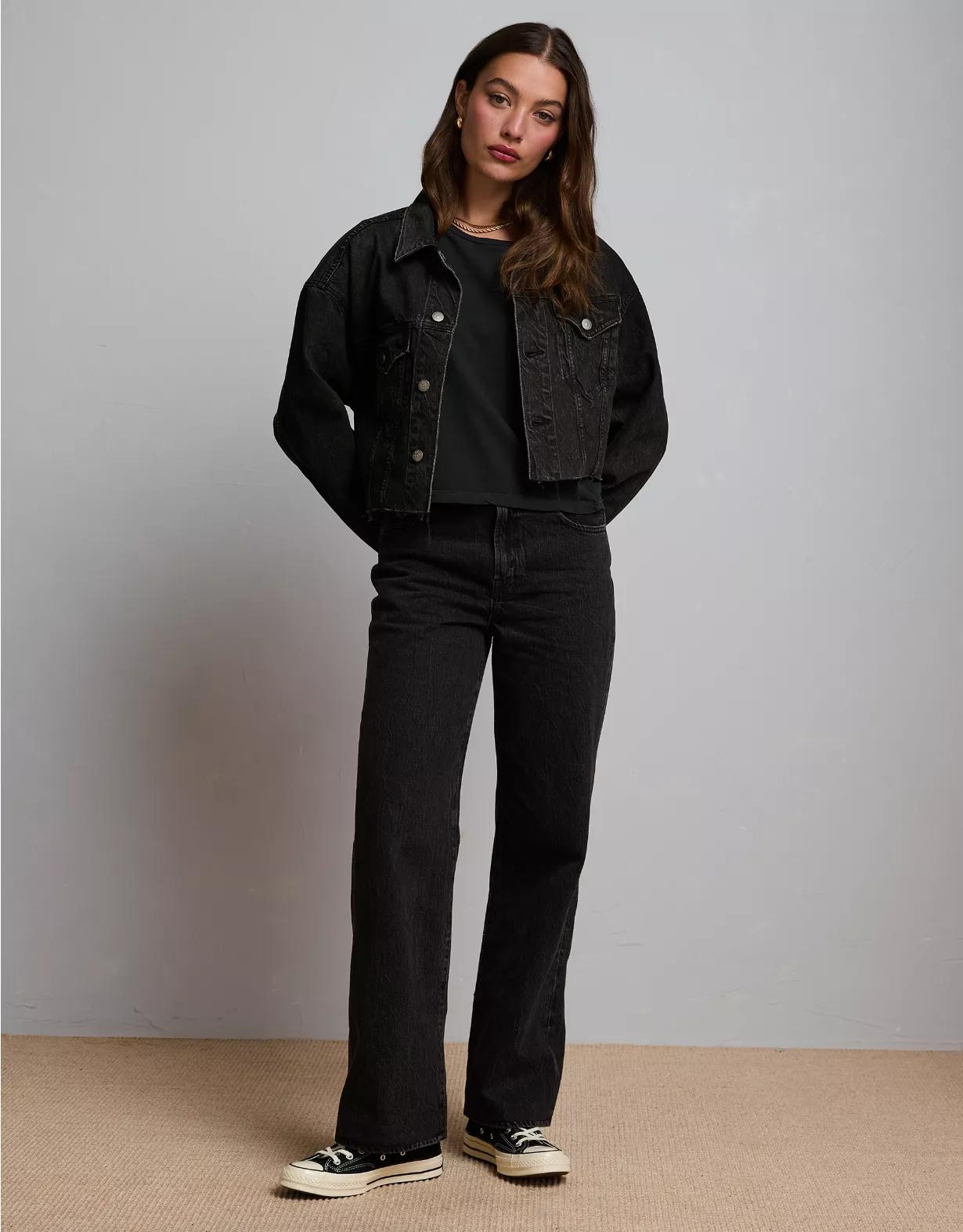 AE77 Premium Stovepipe Jean Product Image