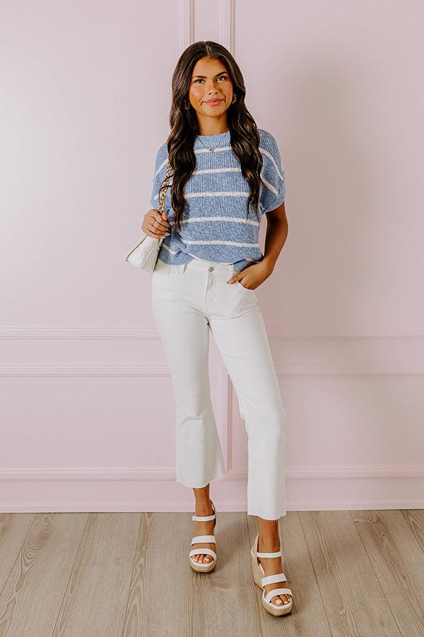 Just USA Bethany High Waist Ankle Flare Product Image