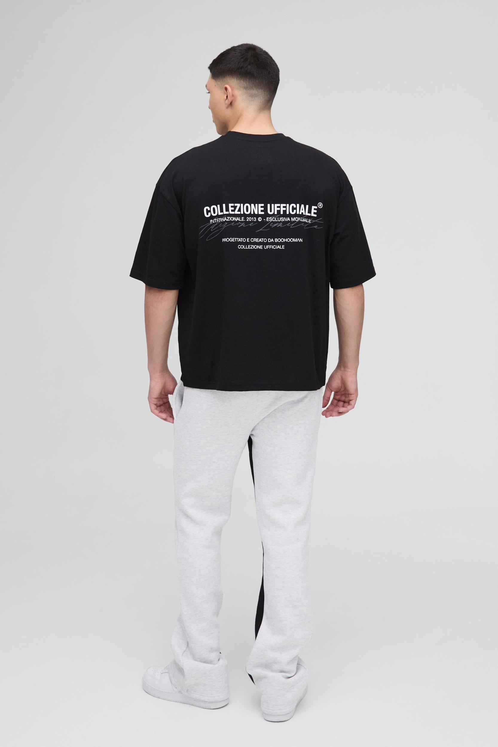 Slim Official Gusset Sweatpants | boohooMAN USA Product Image