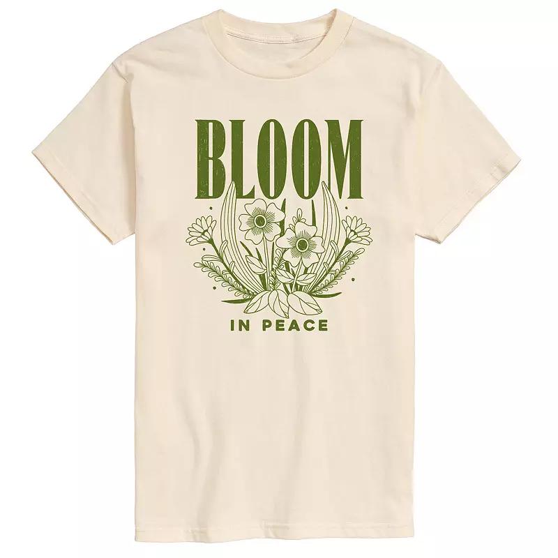 Mens Bloom in Peace Graphic Tee Product Image