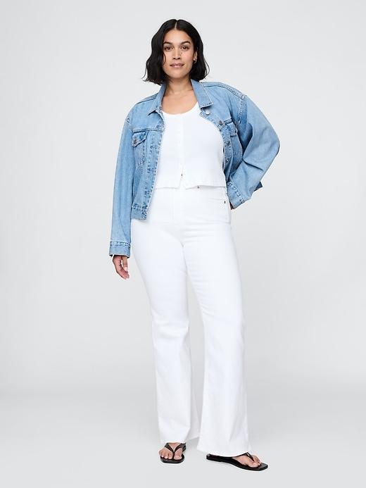 High Rise '70s Flare Jeans Product Image