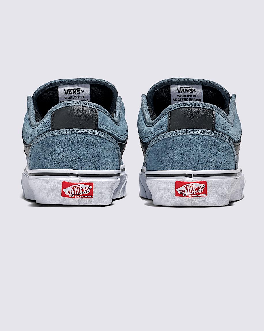 Skate Chukka Low Sidestripe Shoe in Slate Blue / Navy| Vans US Product Image