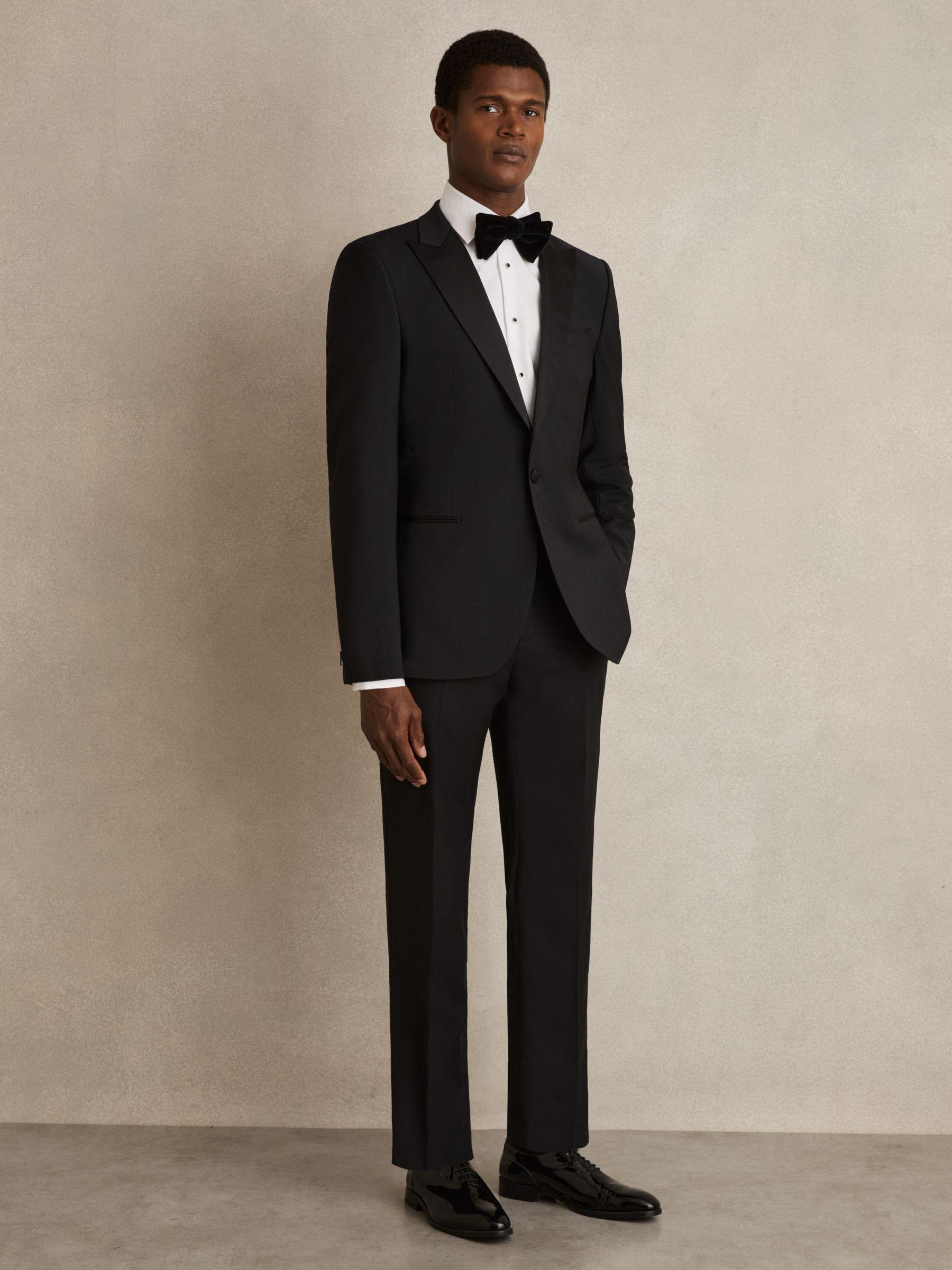 Cotton Marcella Tuxedo Shirt Regular-Fit in White Product Image