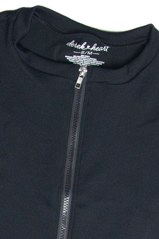 Seamless Zip Up Tee Product Image