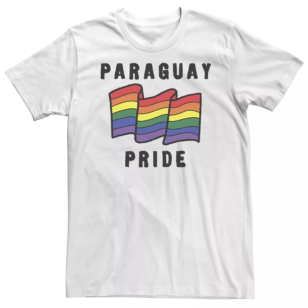 Big & Tall Fifth Sun Paraguay Pride Sketched Flag Tee, Men's,  Product Image