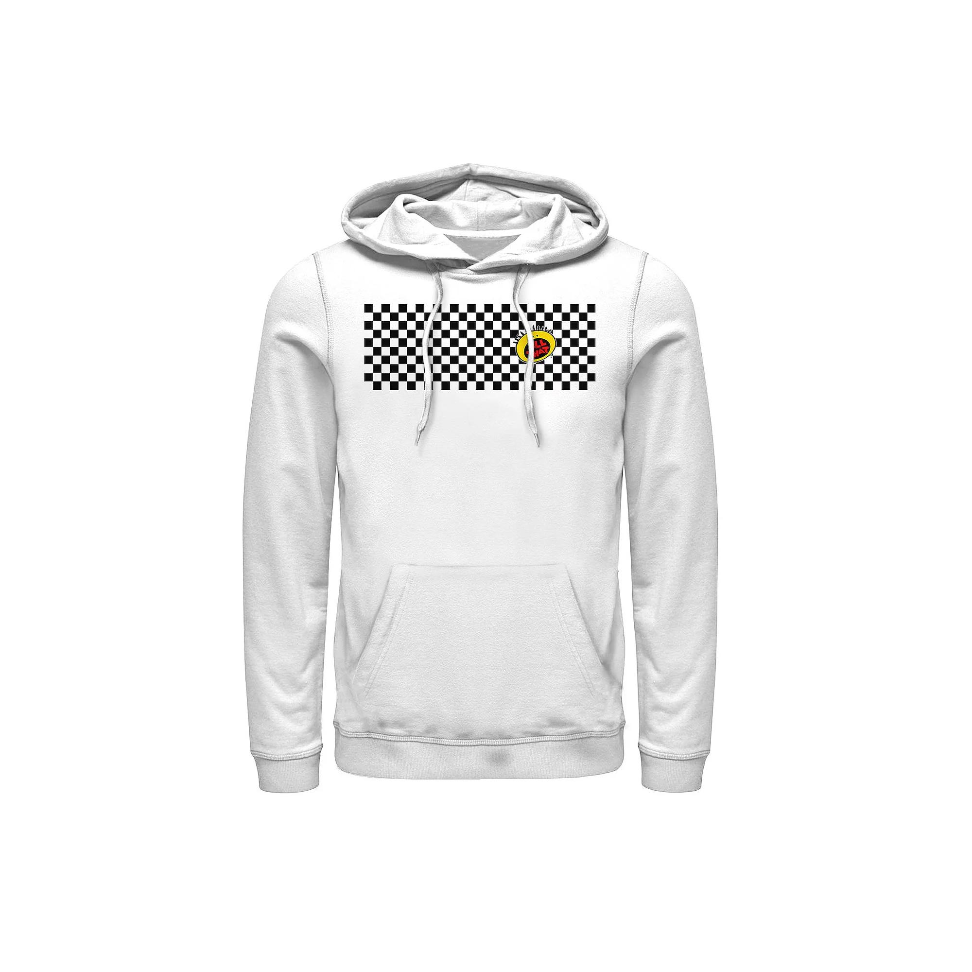 Men's All That Checkered Retro Logo Hoodie,  Product Image