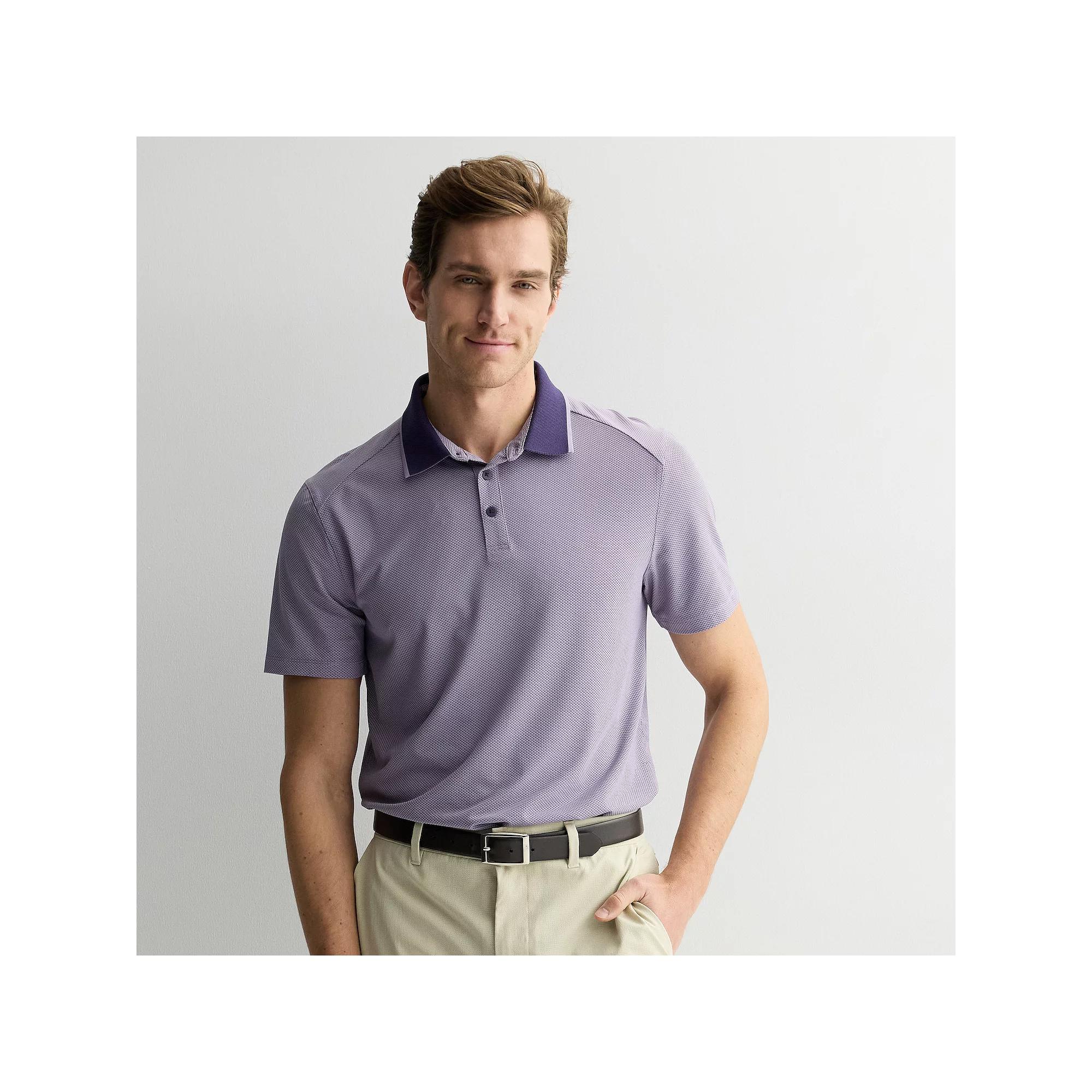 Men's FLX Textured Golf Polo,  Product Image