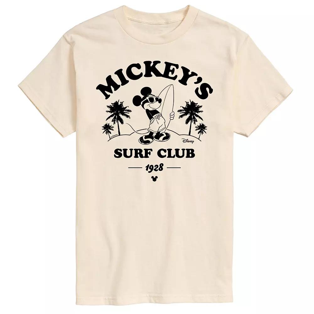 Disney's Mickey Mouse Men's Surf Club Graphic Tee,  Product Image