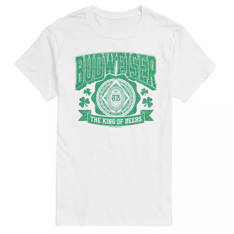 Big & Tall Budweiser St. Patrick's Day Graphic Tee, Men's,  Product Image