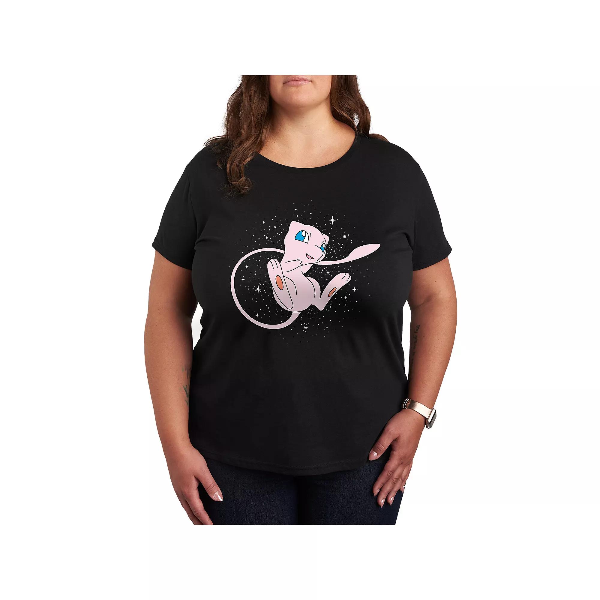 Women's Pokemon Starry Mew Tee,  Product Image