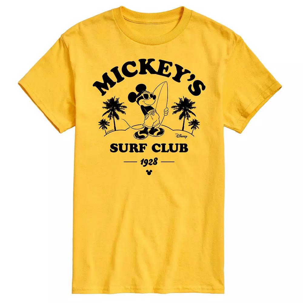 Disney's Mickey Mouse Men's Surf Club Graphic Tee,  Product Image