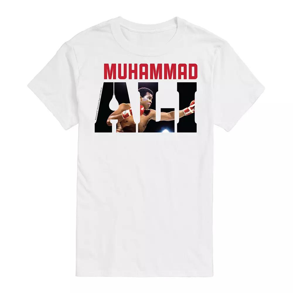 Big & Tall Muhammad Ali Photo Fill Tee, Men's,  Product Image